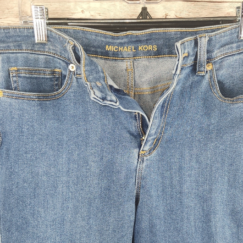 Michael Kors, 0366, Women's Classic Denim Jeans, Selma Skinny - Picture 2 of 5